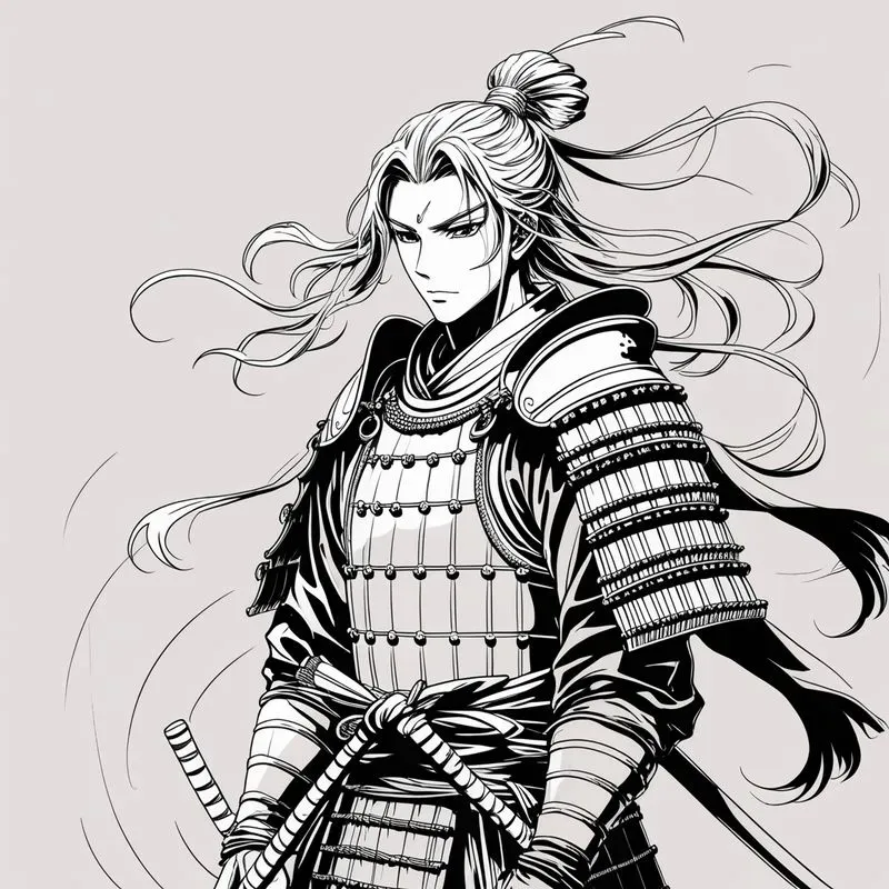 Elegant Line Art Illustrations