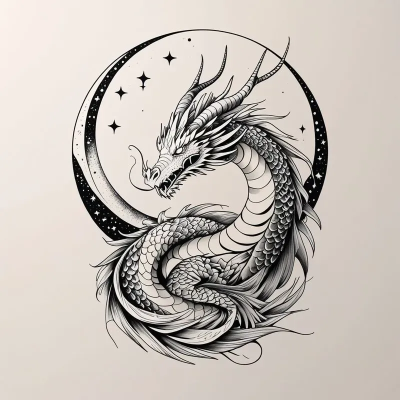 Elegant Line Art Illustrations