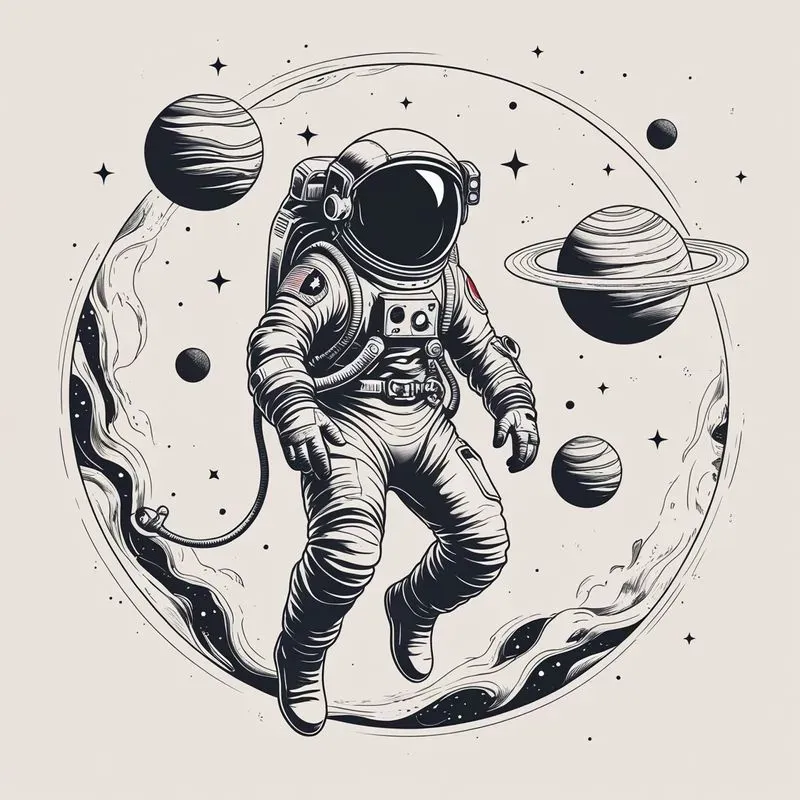 Elegant Line Art Illustrations