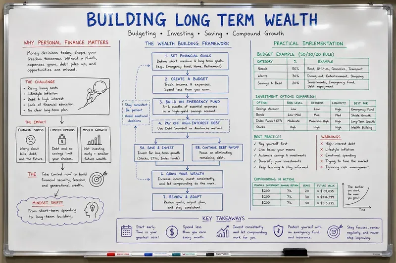 Professional Whiteboard Infographics