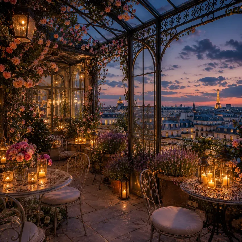 Cinematic Outdoor Oasis Rooftops