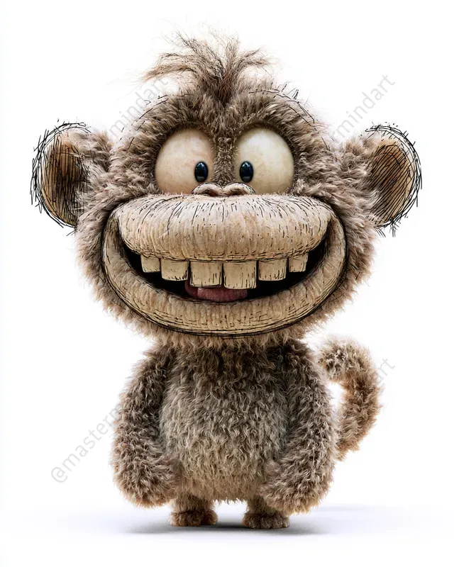 Goofy 3D Animal Mascots
