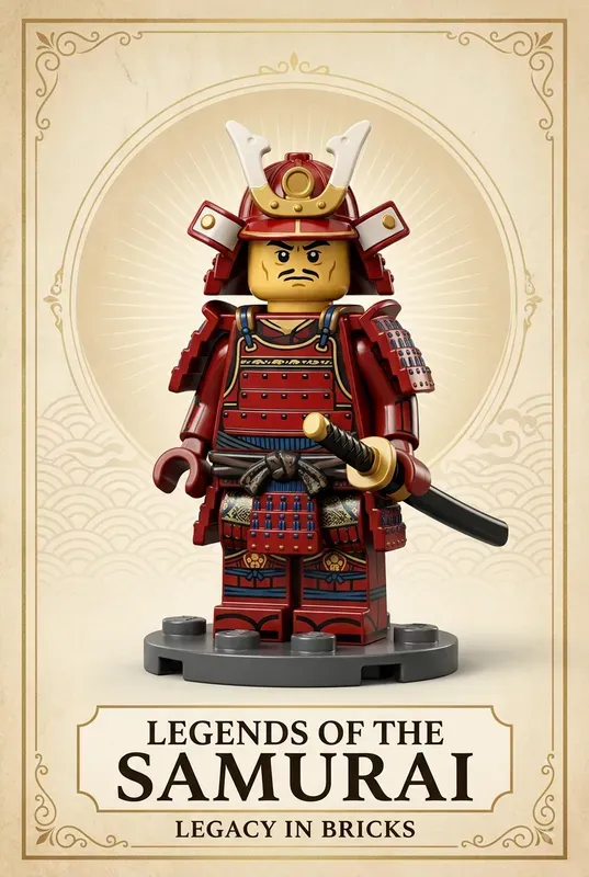 Vintage Card Minifig Templates