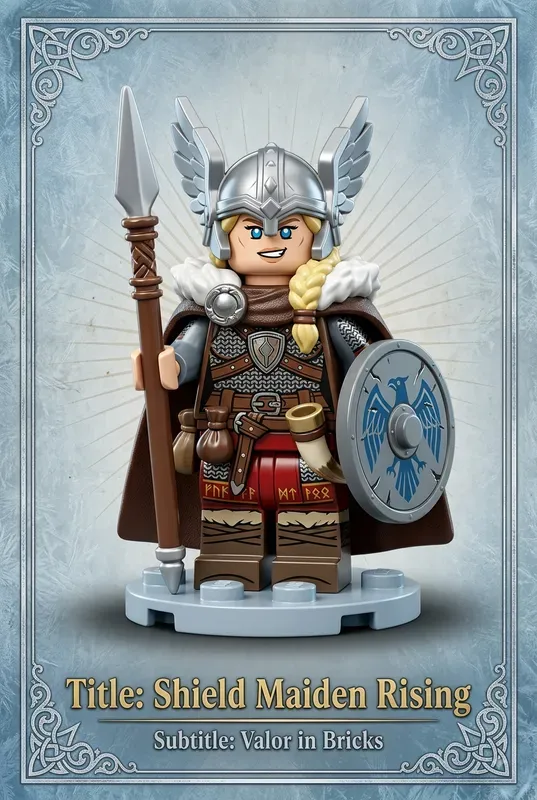 Vintage Card Minifig Templates