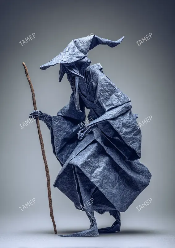 Origami Personas In Studio Portraits