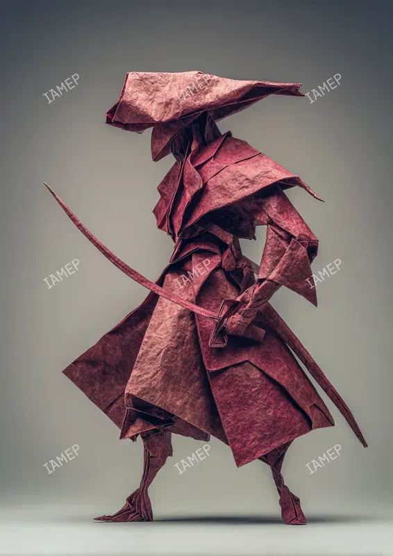 Origami Personas In Studio Portraits
