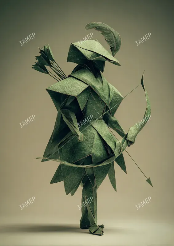Origami Personas In Studio Portraits