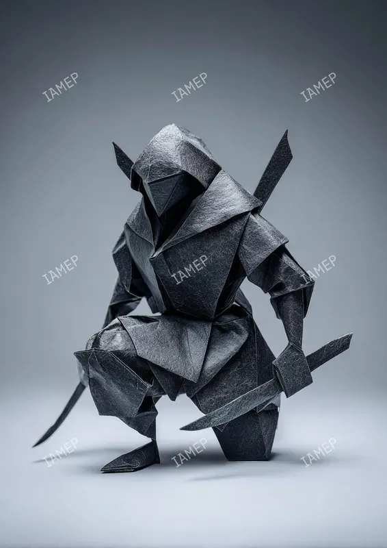 Origami Personas In Studio Portraits