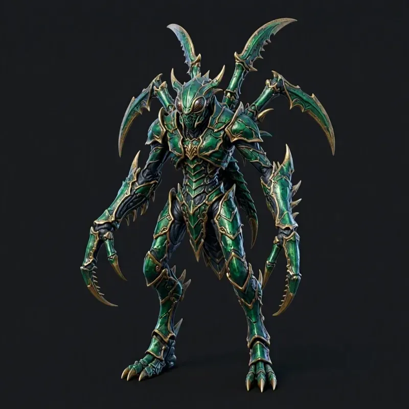 3D Monster Hybrid Character Sculpts