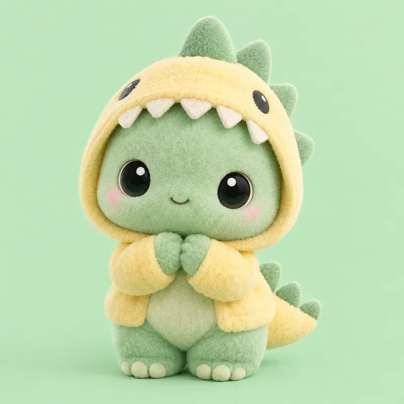 Fuzzy Plush 3D Character Avatars
