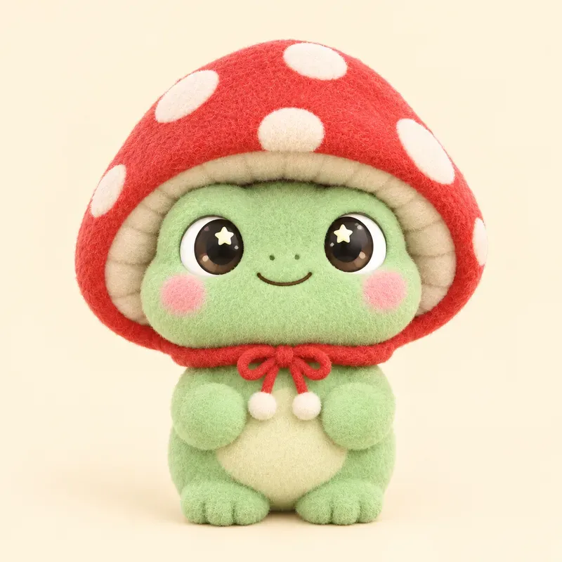 Fuzzy Plush 3D Character Avatars