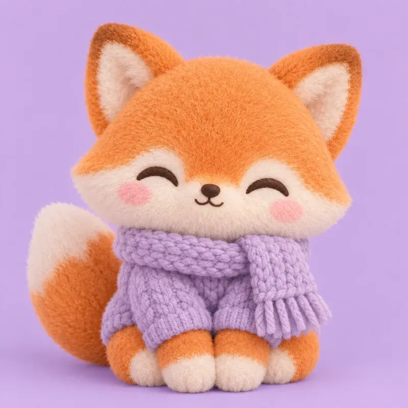 Fuzzy Plush 3D Character Avatars