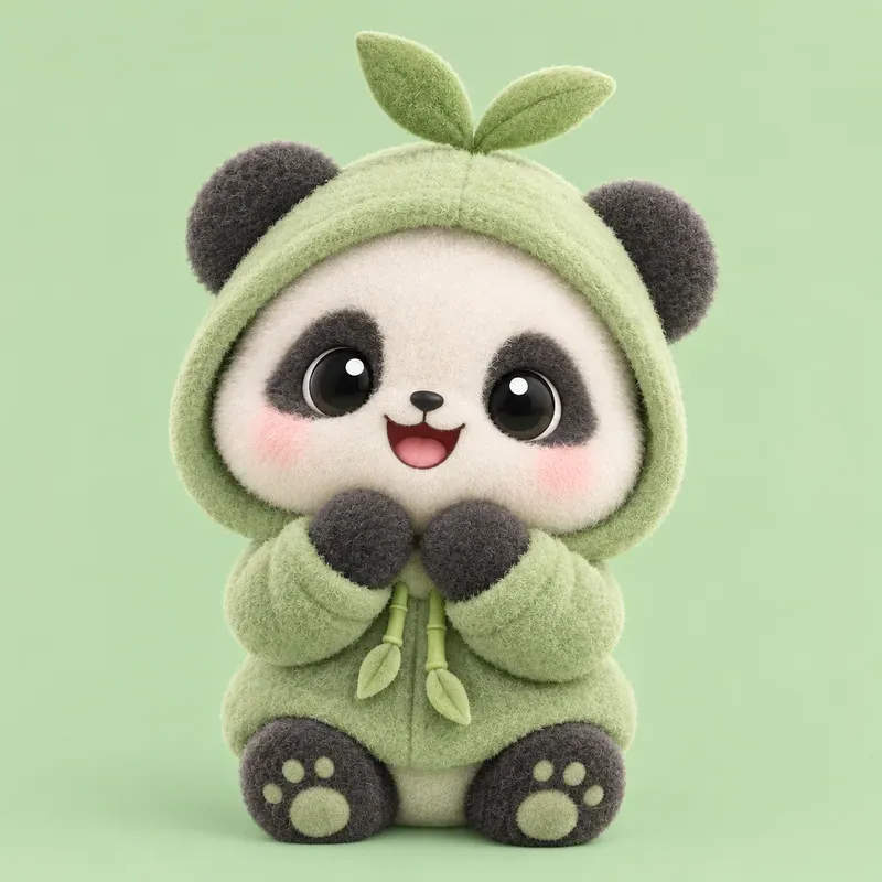 Fuzzy Plush 3D Character Avatars