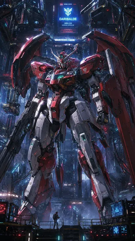 Cinematic Gundam Mecha Portraits