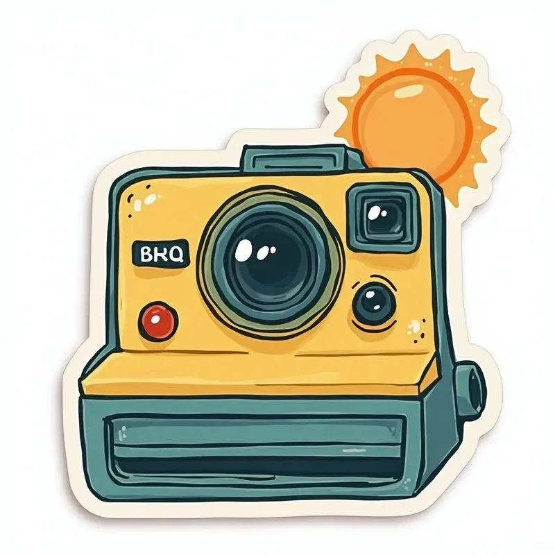 Chic Minimalist Handdrawn Stickers