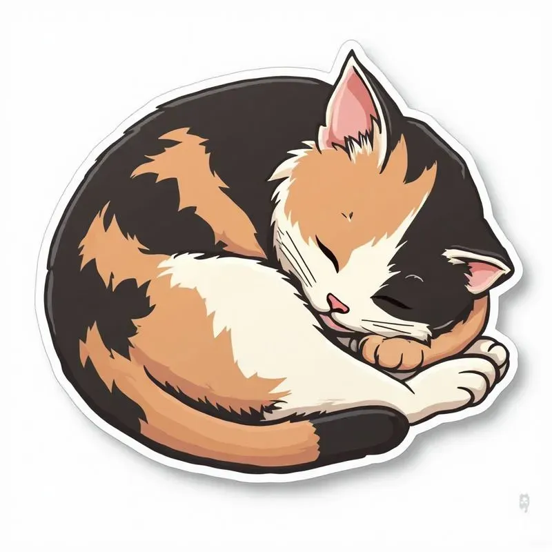 Chic Minimalist Handdrawn Stickers