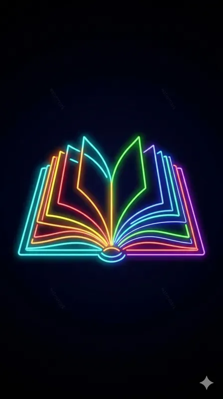 Neon Line Art Minimal Glows