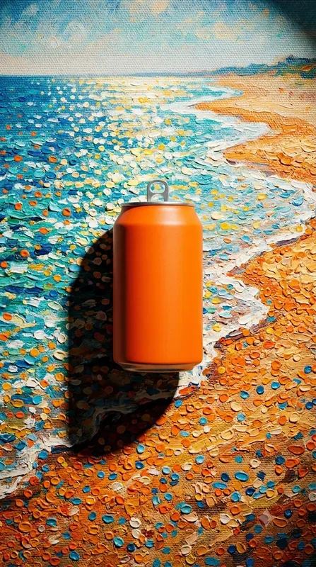 Fine Art Pointillism Ocean Pro Layouts