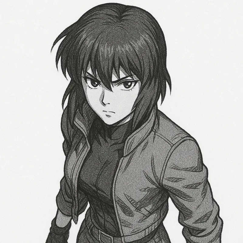 Blackandwhite Manga Icons