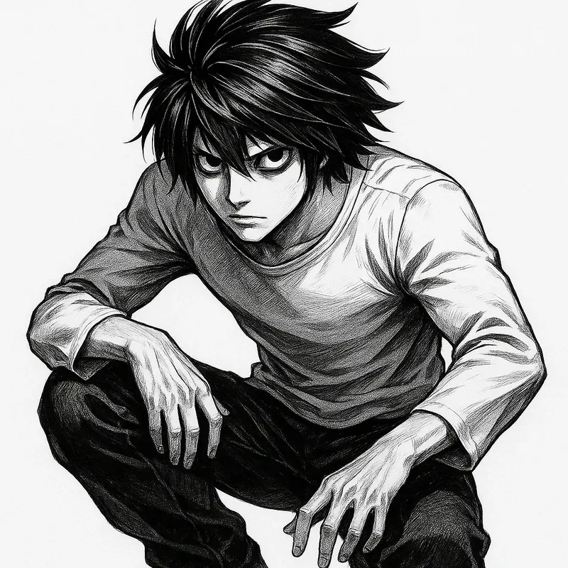 Blackandwhite Manga Icons