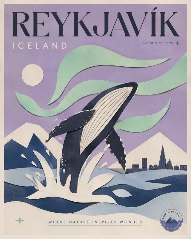 Retro Minimalist Travel Posters