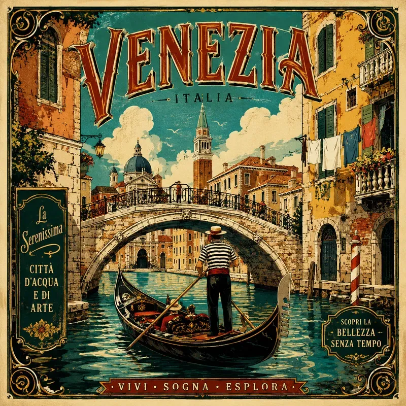 Vintage Illustrated Travel Posters