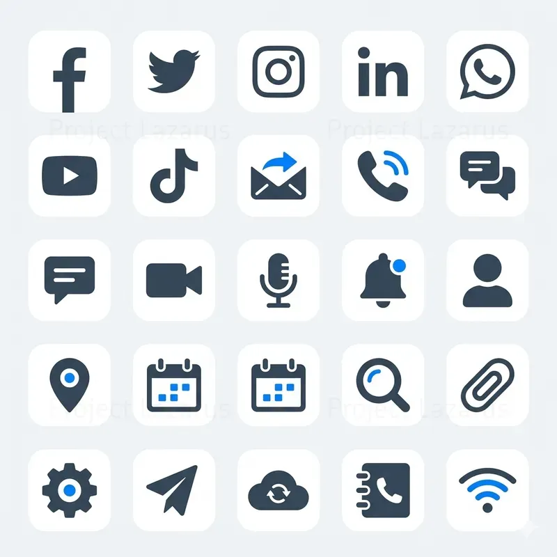 Minimal Multipurpose Icon Sets