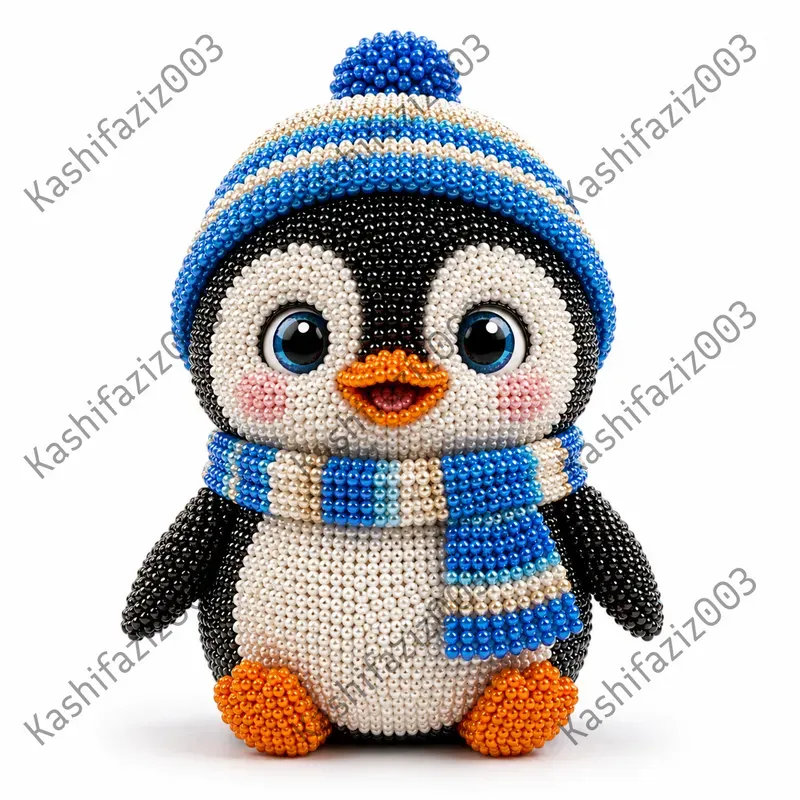 Cute 3D Beaded Character Generator