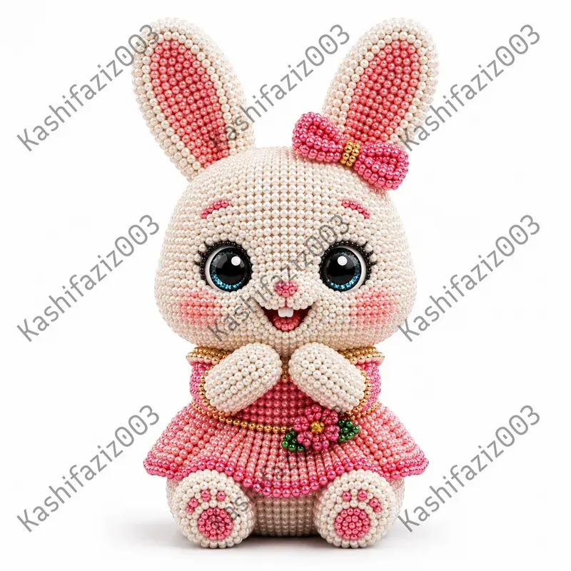 Cute 3D Beaded Character Generator