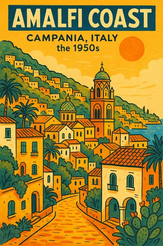 Vintage 1950s Travel Posters