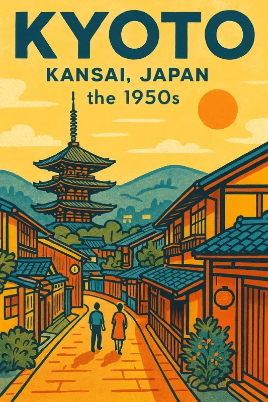 Vintage 1950s Travel Posters