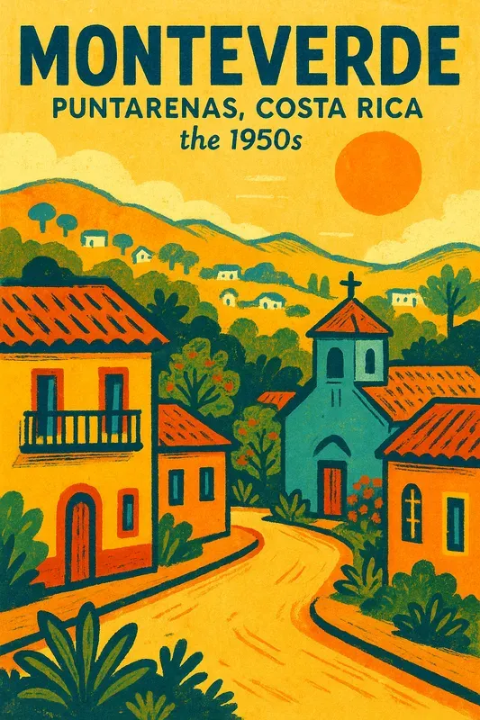 Vintage 1950s Travel Posters