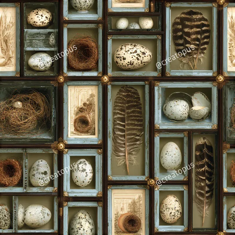 Victorian Curiosity Cabinet Patterns