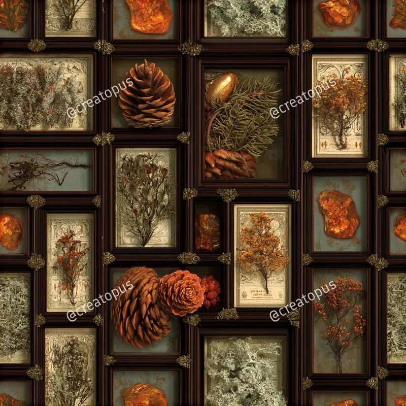 Victorian Curiosity Cabinet Patterns