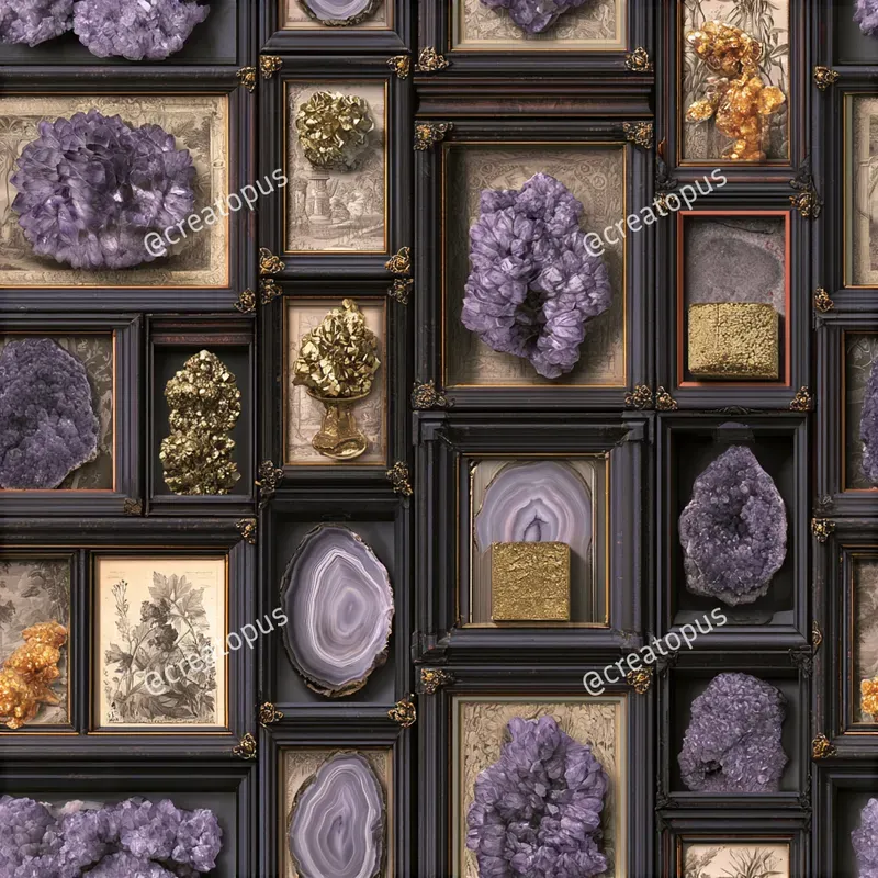 Victorian Curiosity Cabinet Patterns