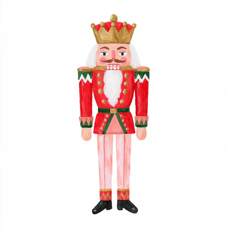 Whimsical Christmas Watercolor Cliparts