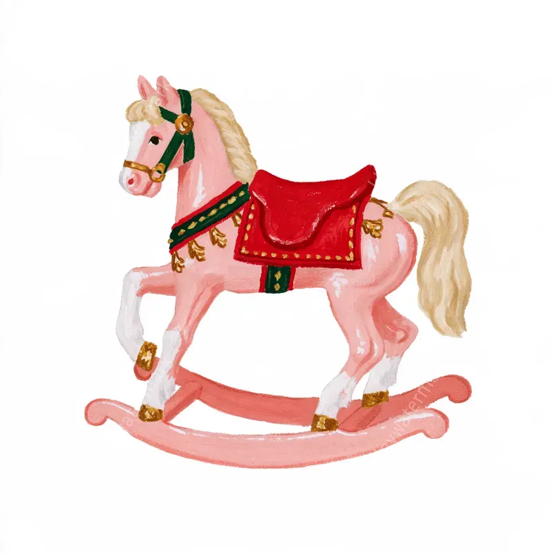 Whimsical Christmas Watercolor Cliparts