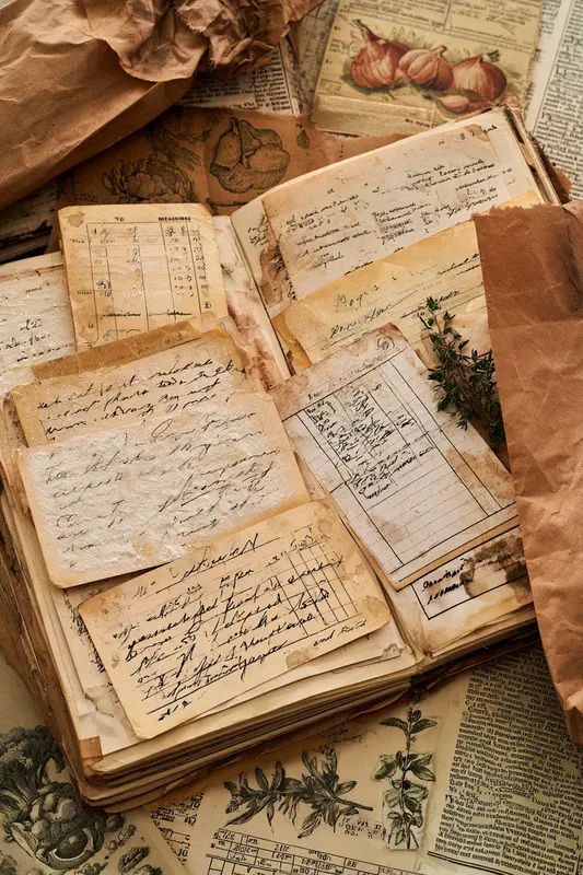 Vintage Junk Journal Art Generator