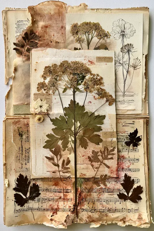 Vintage Junk Journal Art Generator