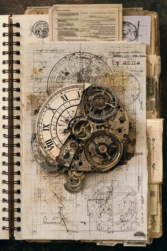 Vintage Junk Journal Art Generator