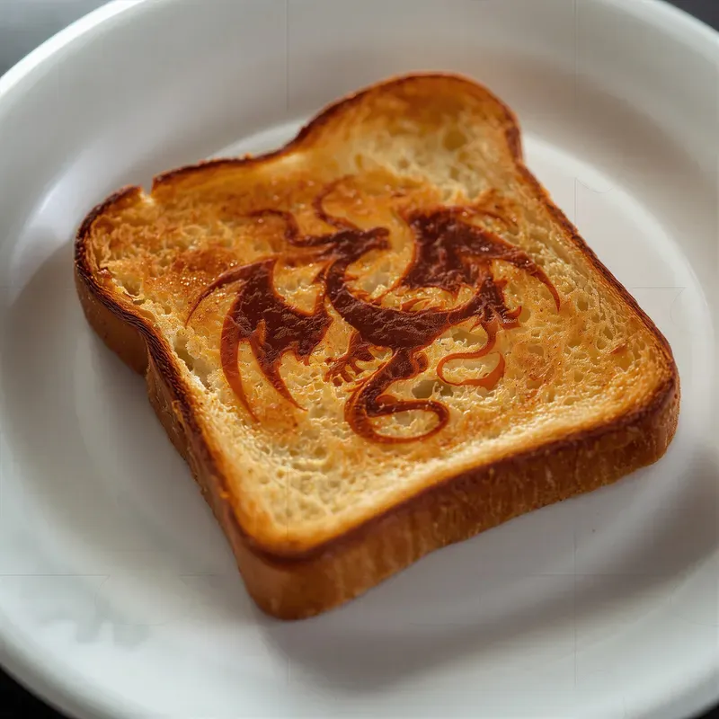 Gourmet Toast Art Generator