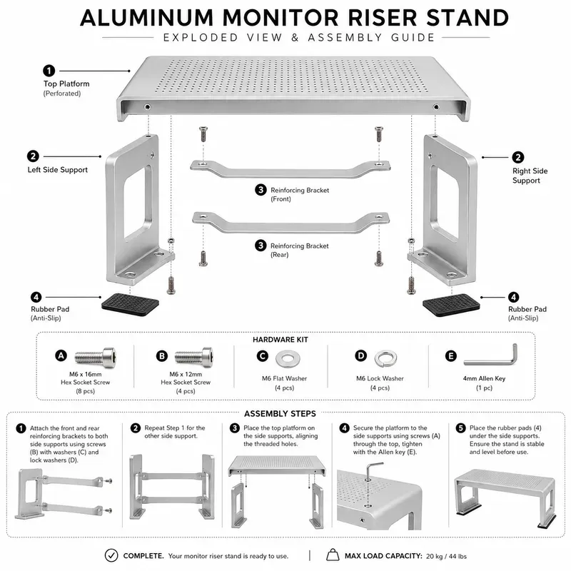 Clean Exploded Assembly Manuals