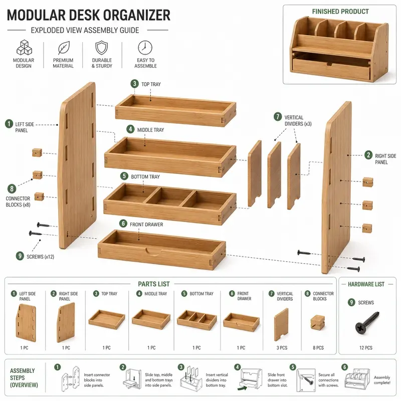 Clean Exploded Assembly Manuals