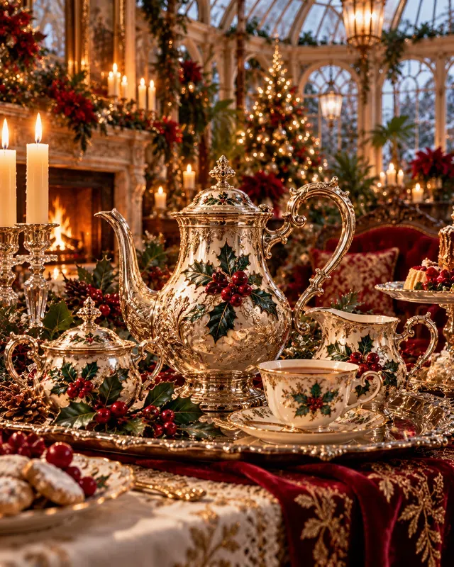 Luxury European Antique Christmas Assets