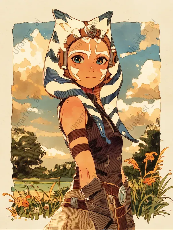 Star Wars Ghibli Inspired Fantasies