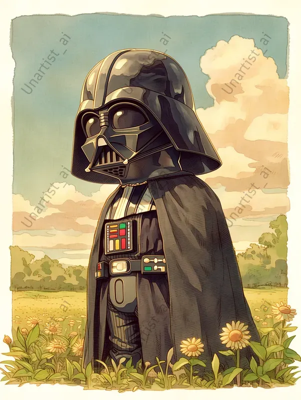 Star Wars Ghibli Inspired Fantasies