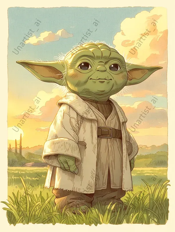 Star Wars Ghibli Inspired Fantasies