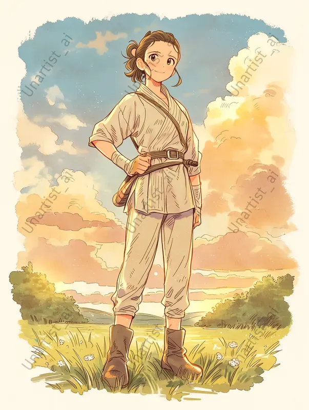 Star Wars Ghibli Inspired Fantasies