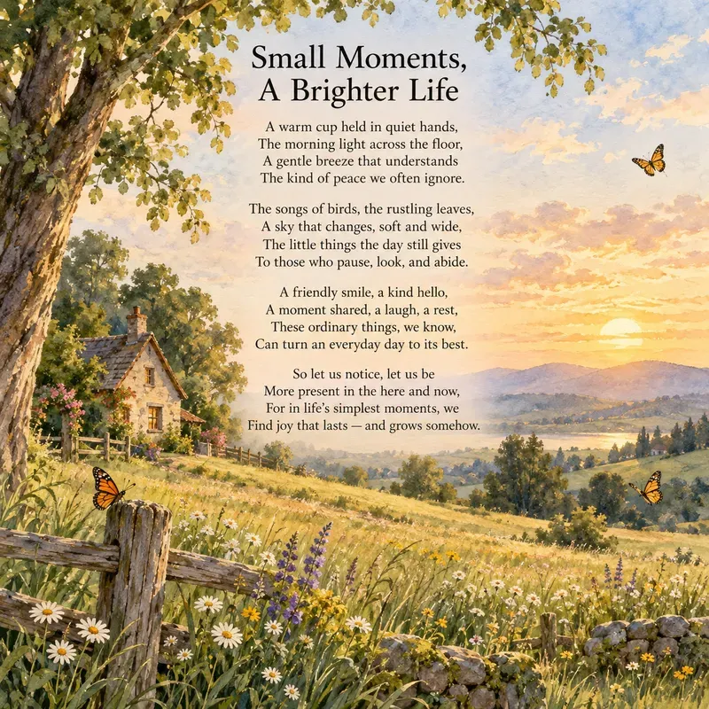 Watercolor Poetry Posters