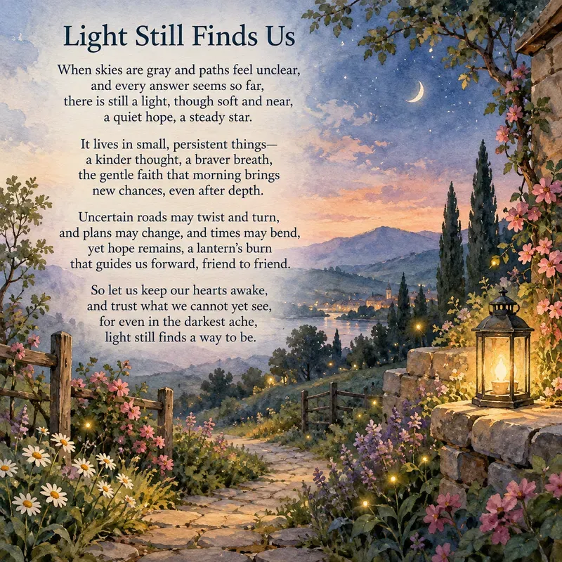 Watercolor Poetry Posters